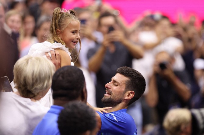 Novak Đoković i Tara na US Openu