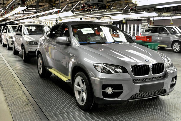 BMW X6 - linia produkcyjna