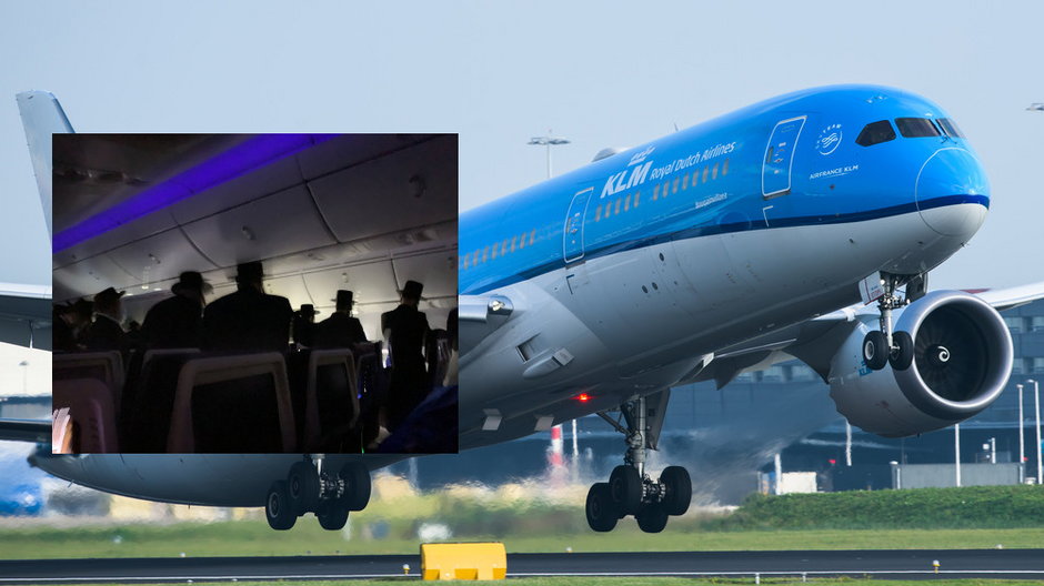 KLM, awantura na pokładzie