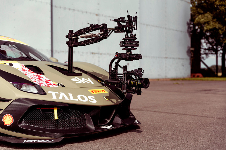 2021 Ferrari 488 Challenge Evo Camera Car