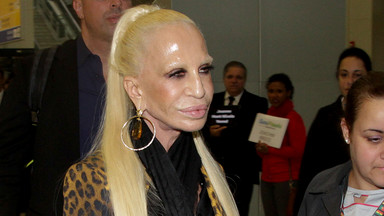 Donatella Versace prawie się roztopiła