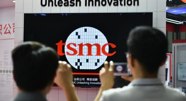 TSMC's stock is benefiting from the wave in artificial intelligence.CFOTO/Future Publishing/Getty Images