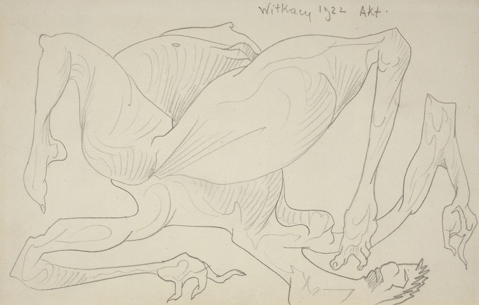 Stanisław Ignacy Witkiewicz - "Akt" (1922)