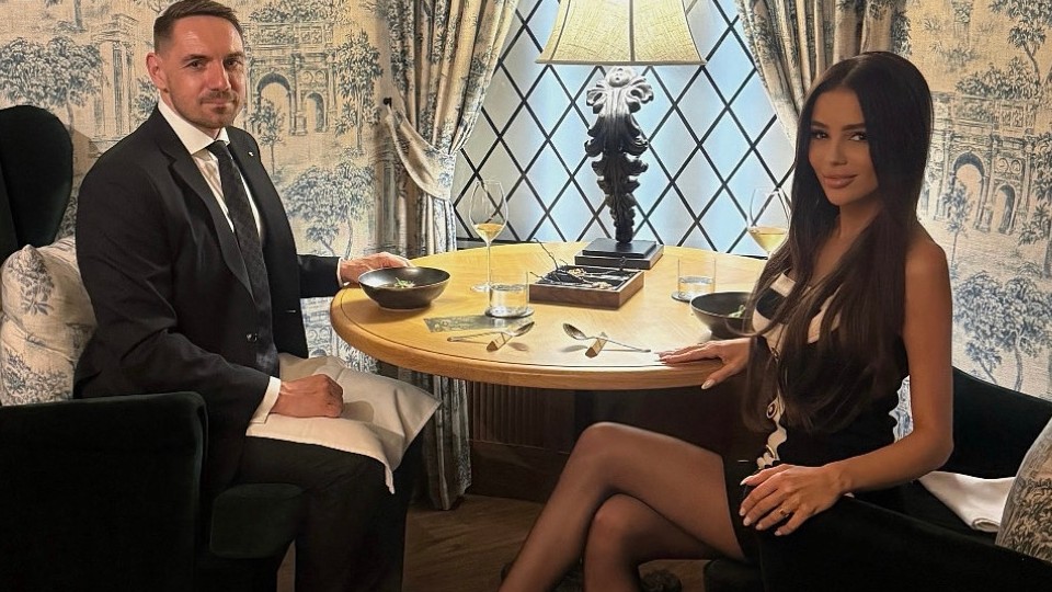 Silvia Juříková so svojím priateľom Györgym Gyimesim