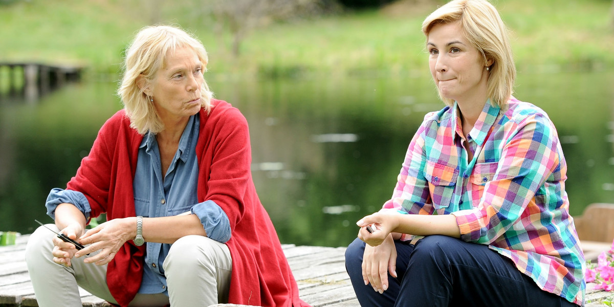 Joanna Brodzik i Małgorzata Braunek