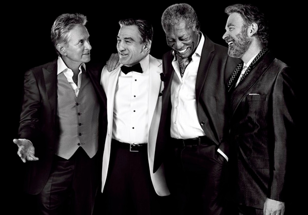 Douglas, De Niro, Freeman i Kline – emeryci na kacu w Vegas