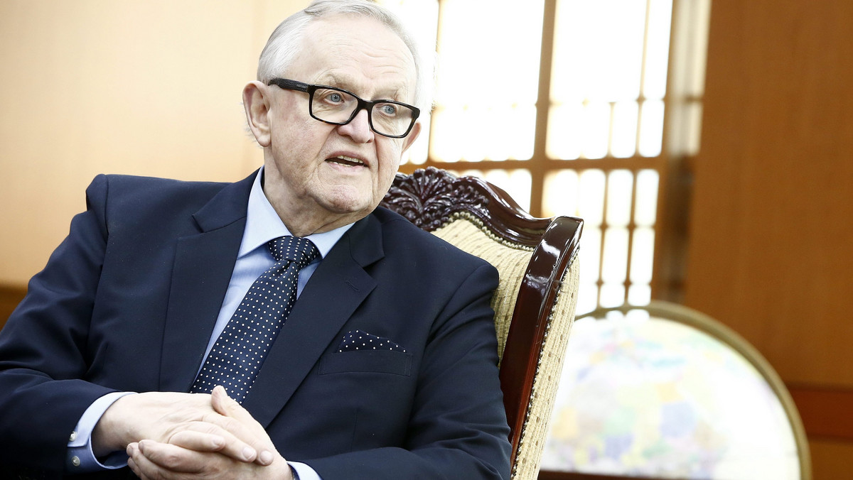 Zmarł były prezydent Finlandii, Ahtisaari — laureat Pokojowej Nagrody Nobla