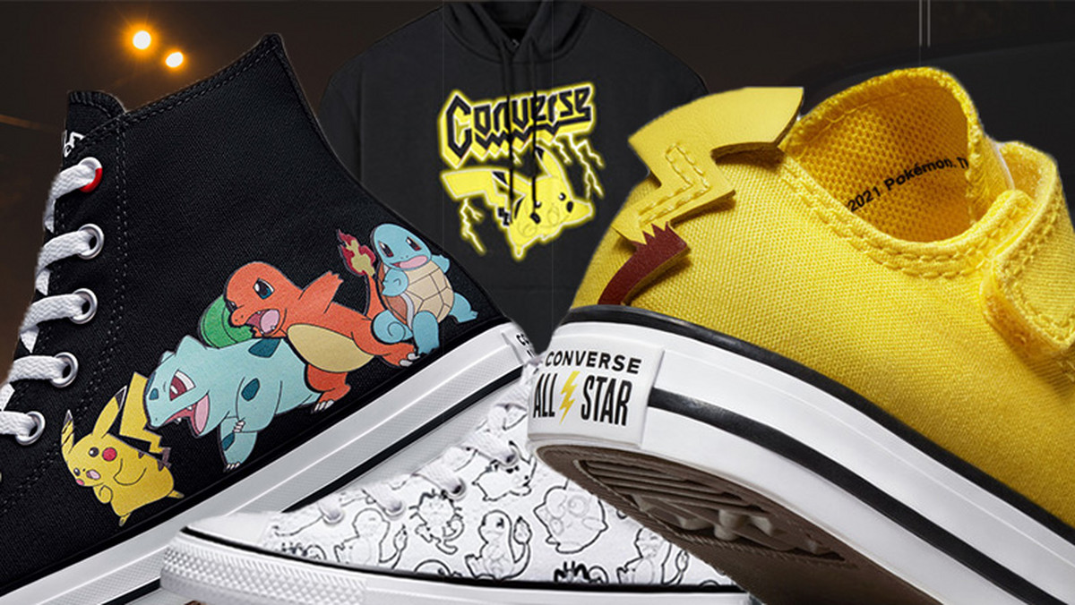 Nowa kolekcja Converse x Pokemon