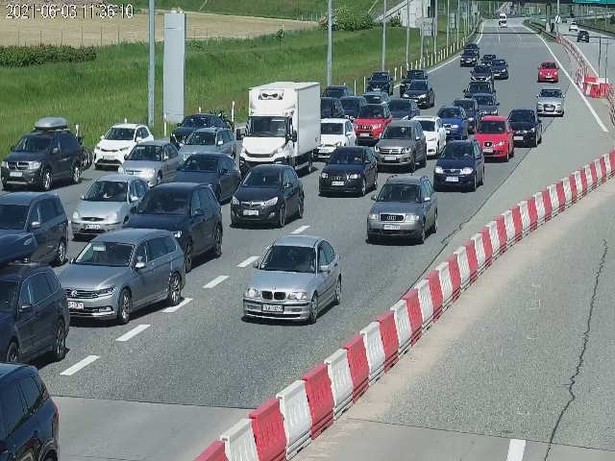 Autostrada A1 - Rusocin wjazd