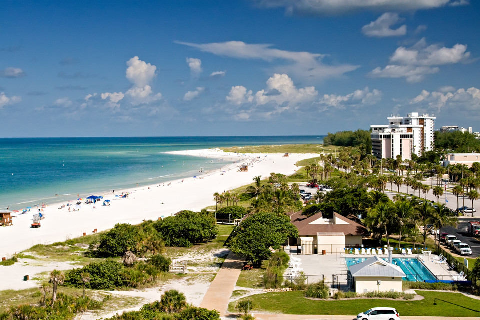 14.
Plaża Siesta Beach,
Siesta Key, Floryda, USA