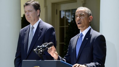 Barack Obama James Comey USA FBI