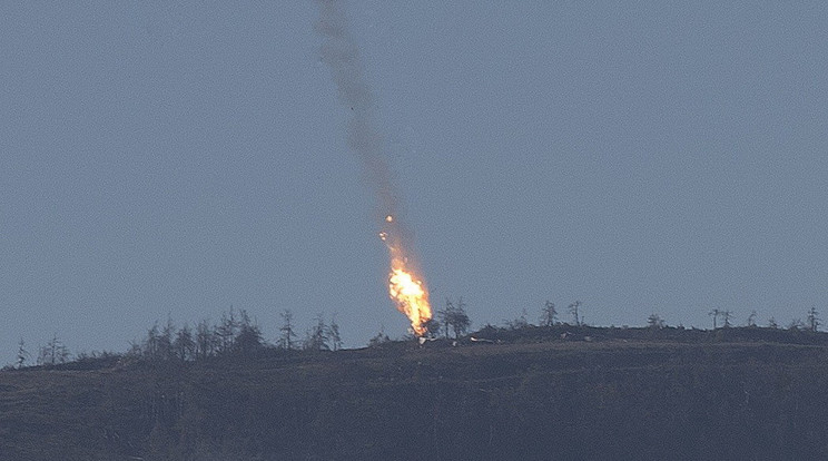 Kedden lőtték le a gépet a törökök / Fotó: Northfoto
