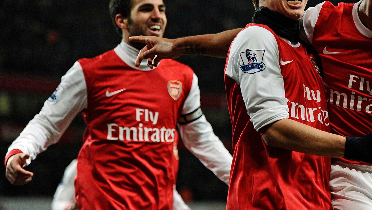 Cesc Fabregas, Samir Nasri i Theo Walcott