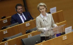 Emocjonalne wystąpienie von der Leyen. Szefowa KE mówiła m.in. o młodej matce z Polski