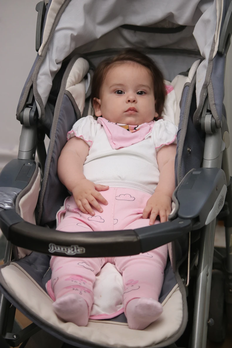 Sofija je rođena i sa gustom crnom kosom