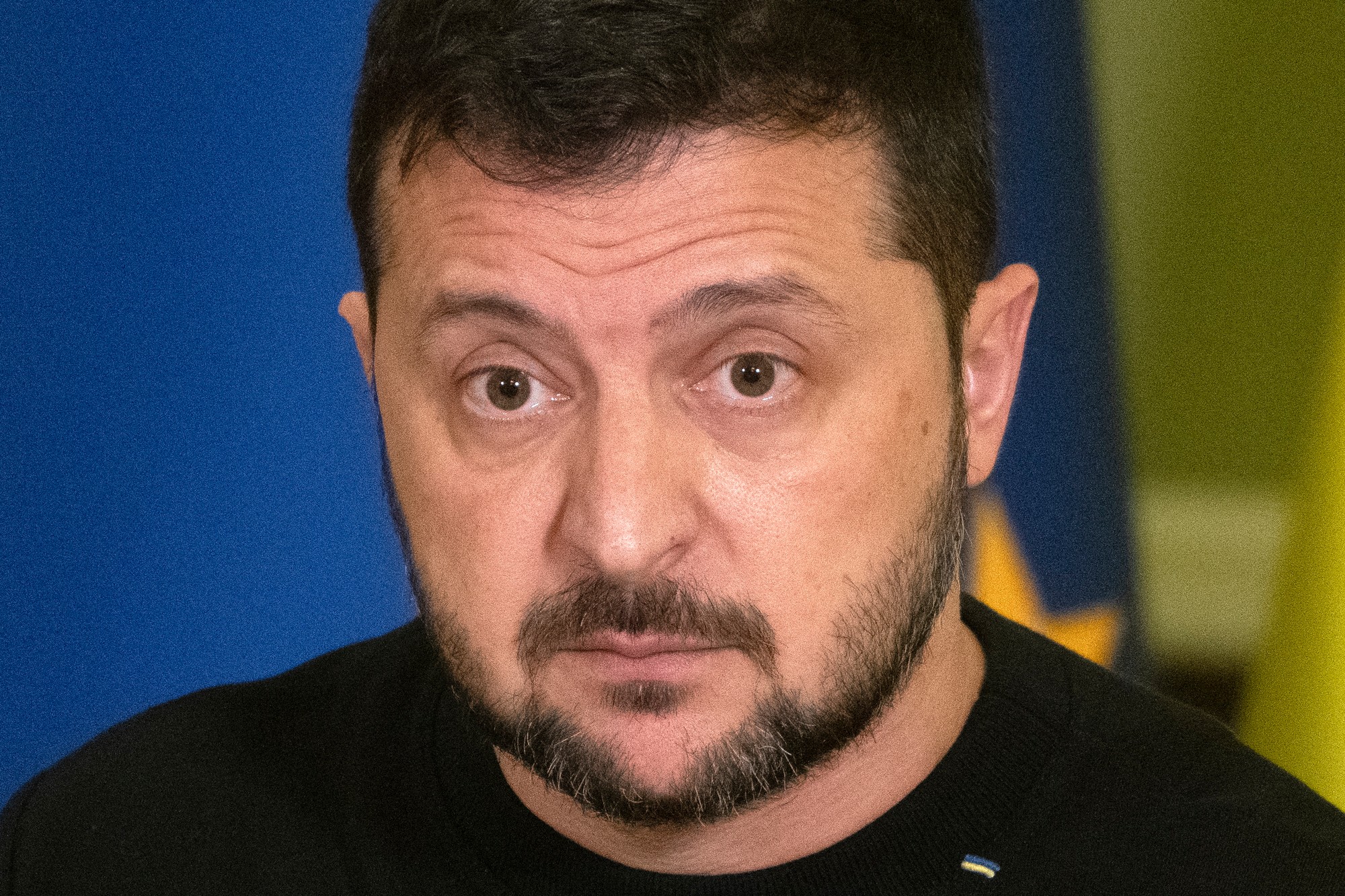 Ukrajinský prezident Volodymyr Zelenskyj.