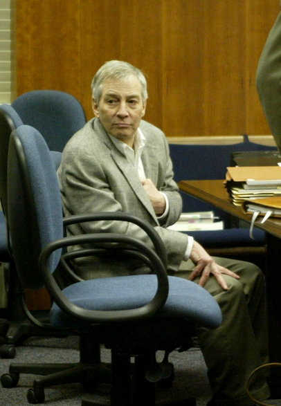 Robert Durst w 2003 r. na procesie
