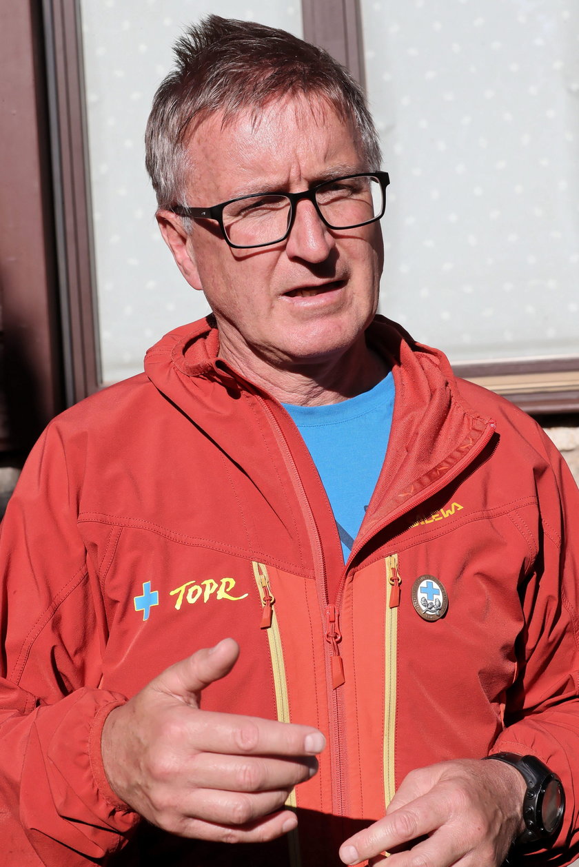 Naczelnik TOPR Jan Krzysztof