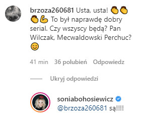 Sonia Bohosiewicz - Instagram