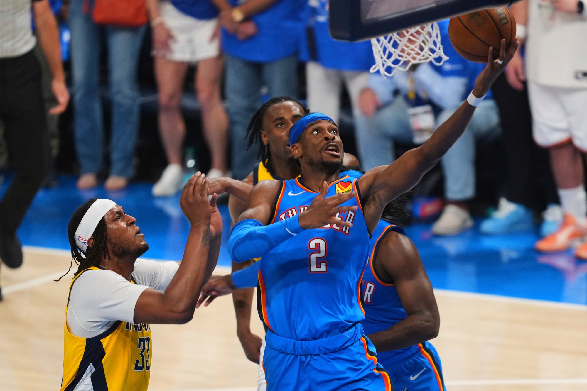 Finále NBA 2025: Oklahoma City Thunder - Indiana Pacers. 