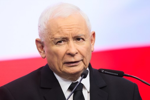 Prezes PiS Jarosław Kaczyński