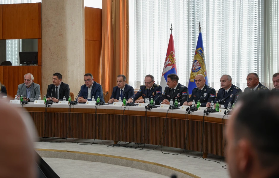 Direktor policije Dragan Vasiljević održao kolegijum