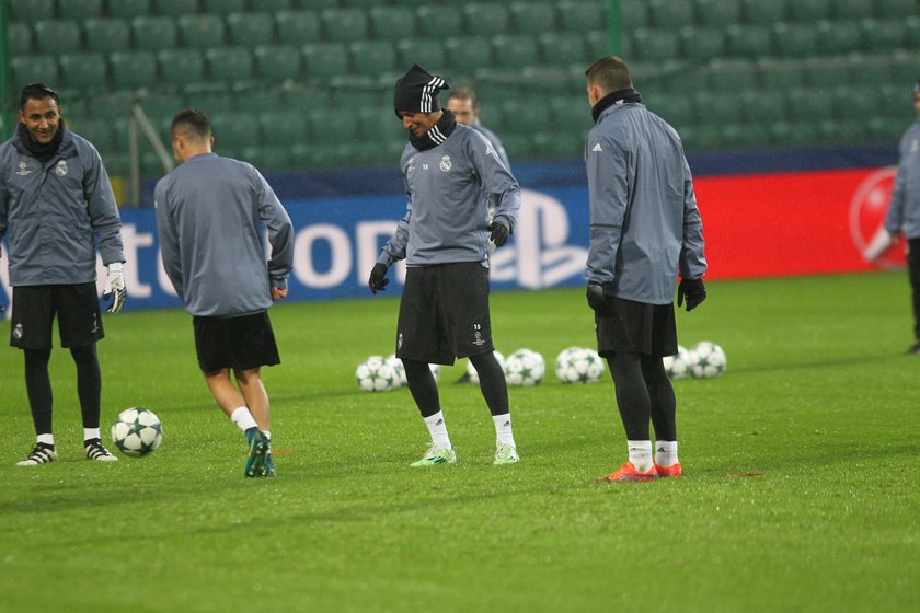 Real Madryt trenuje na stadionie Legii