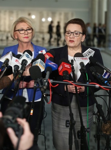 Marzena Machałek i Anna Zalewska