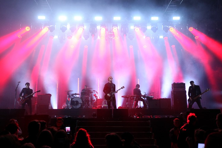Interpol na festiwalu Open'er 2019. 3 czerwca 2019 roku.