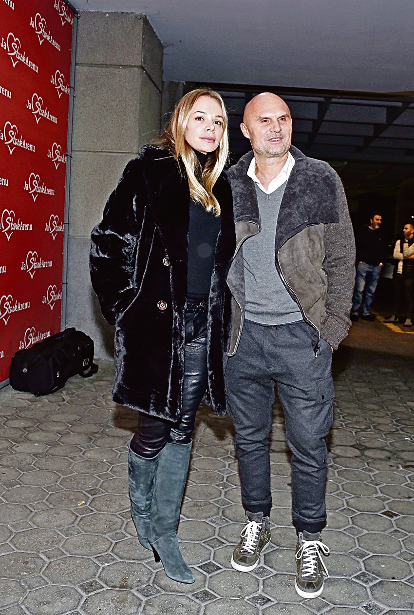 Aleksandar Milić Mili sa suprugom