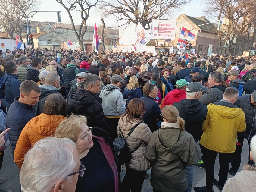 Subotica protest