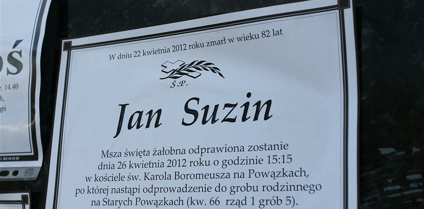 Pogrzeb Jana Suzina