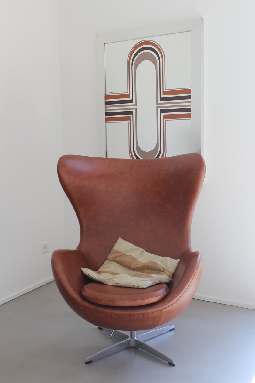 Retro-Looks in der Gästewohnung der Wilmottes, wo lange auch die Mutter von Aliette lebte, die jetzt in einem Altersheim im Tessin ist. 