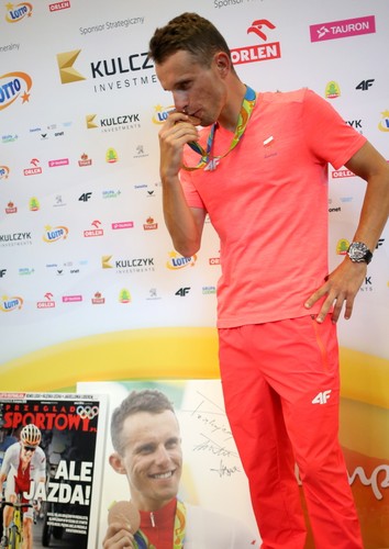 Rafał Majka już wrócił do kraju z brązowym medalem igrzysk olimpijskich