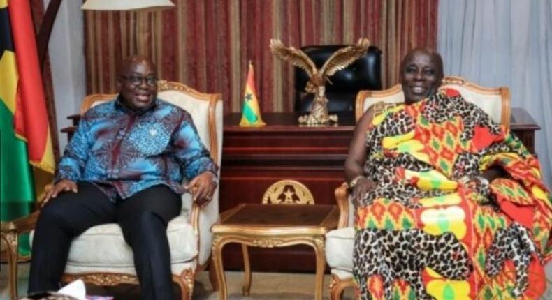 Okyenhene and the President