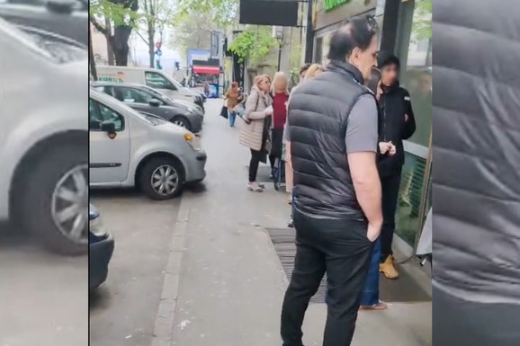 (VIDEO) MUŽ DIDI JANKOVIĆ ISPRED PEČENJARE Čeka u dugačkom redu u Beogradu, poslednje pripreme pred Uskrs