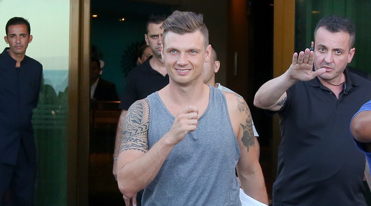 Nick Carter a dutyiban? /Fotó: Northfoto