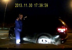 "Pobicie przez draba z BMW". Wideo z Katowic jako przestroga