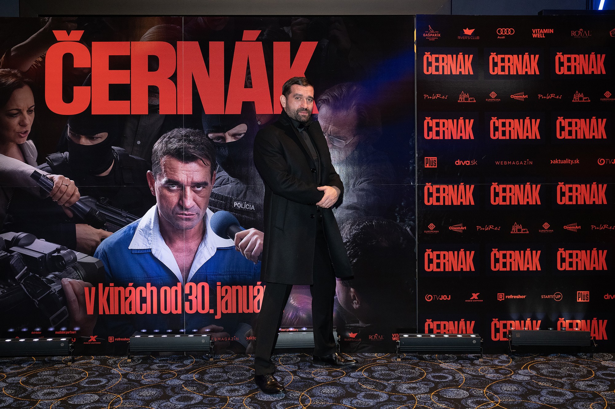 Premiéra filmu Černák: Milan Ondrík