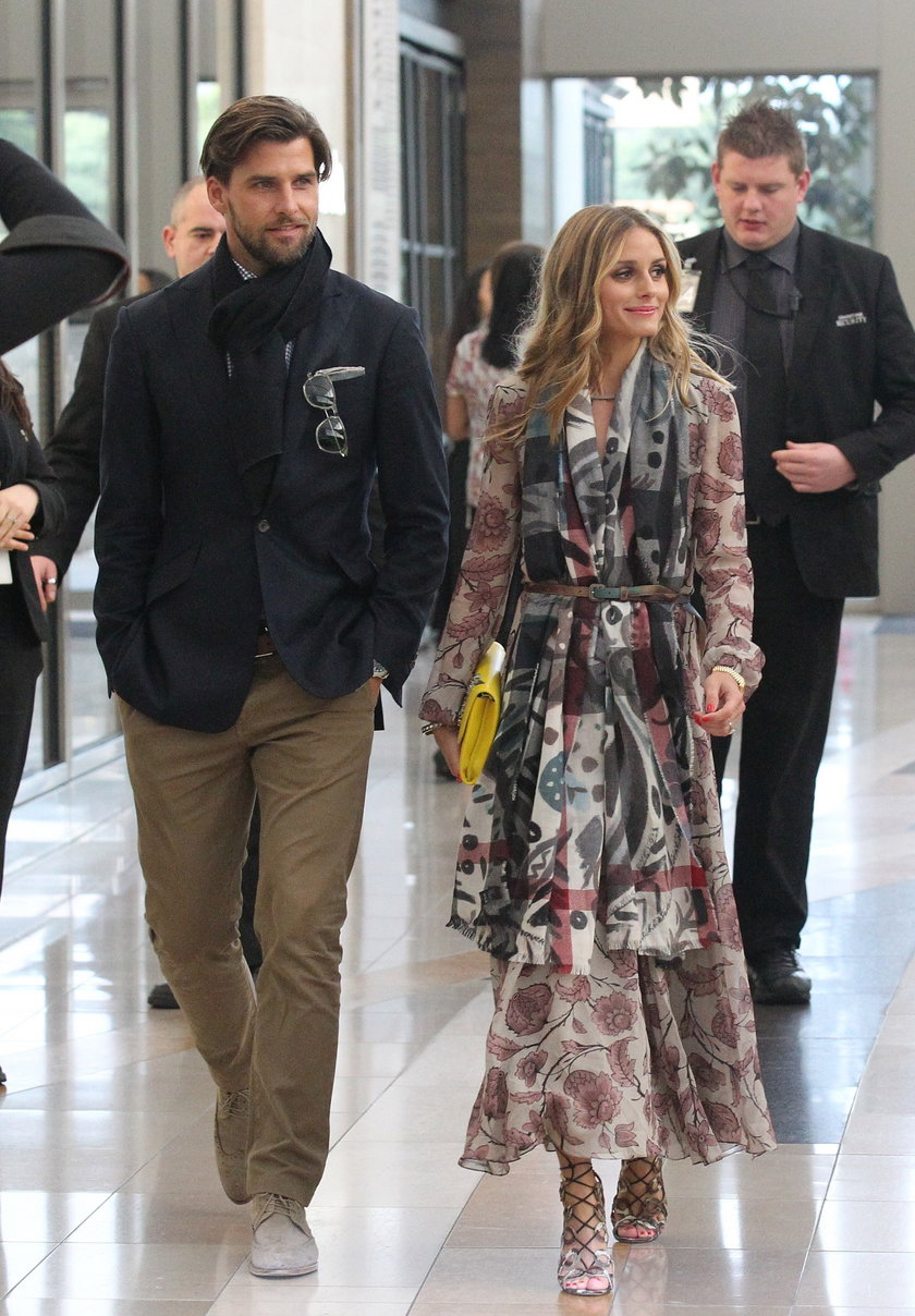 Olivia Palermo w kwiecistej sukience