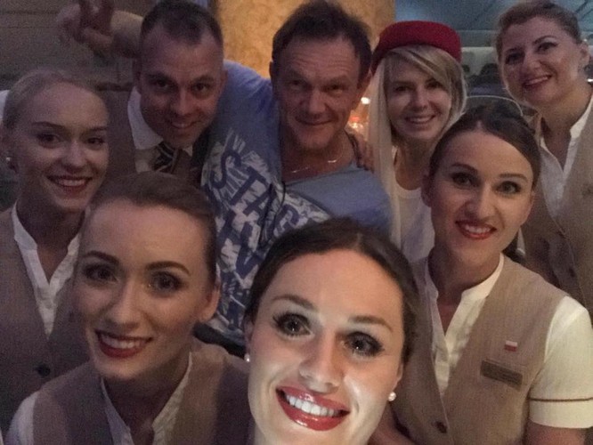 Cezary Pazura w Dubaju