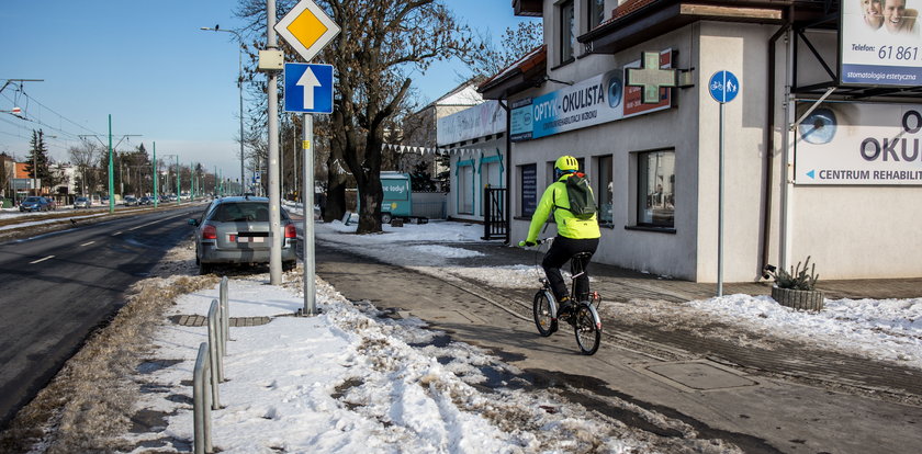 Cykliści dojadą do ronda Skubiszewskiego