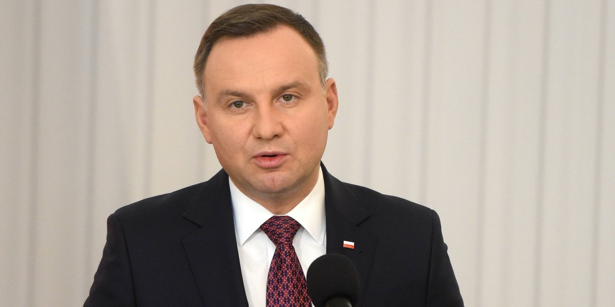 Andrzej Duda zabrał głos na temat wystąpienia Donalda Tuska na urodzinach KOD. 