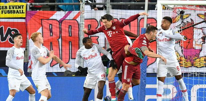 Bayern wyszarpał remis z Salzburgiem. Robert Lewandowski pobił rekord Lionela Messiego