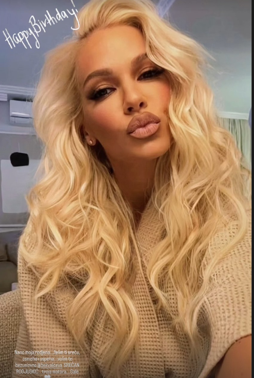 Nataša Bekvalac slavi rođendan