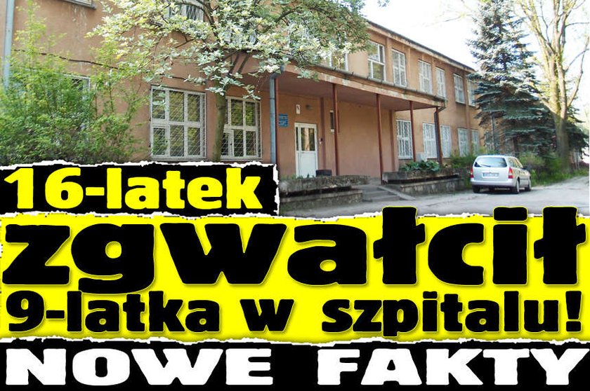 16-latek zgwałcił 9-latka w szpitalu. NOWE FAKTY