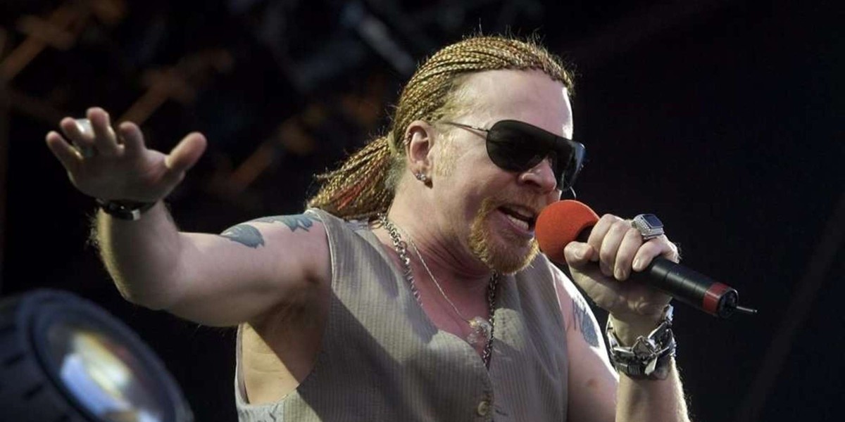 Axl Rose, Guns'N'Roses, koncert, fani