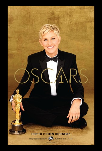 Ellen DeGeneres na oscarowym plakacie