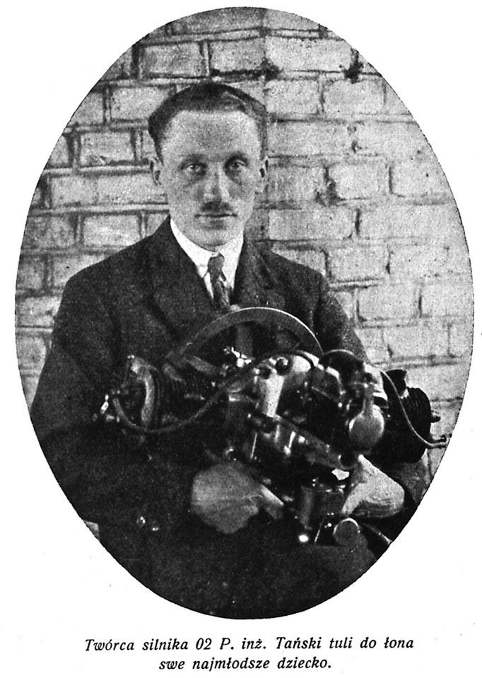 Inżynier Tadeusz Tański twórca samochodu CWS