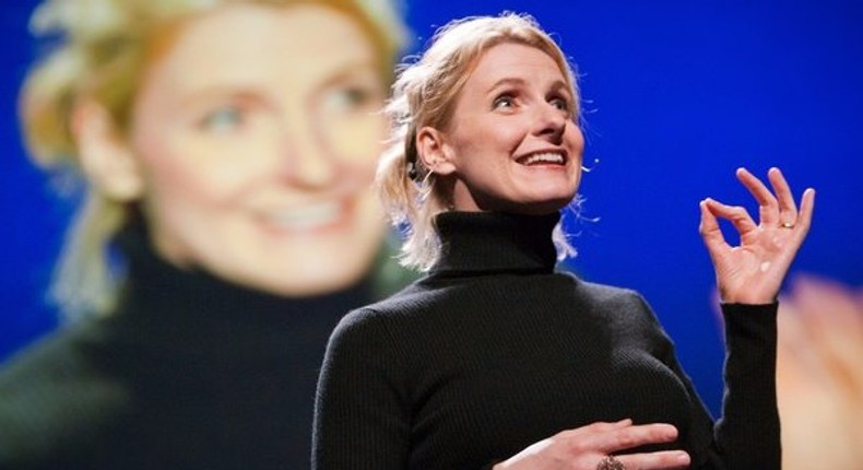 Don't trust just anyone, says Elizabeth Gilbert, pictured.